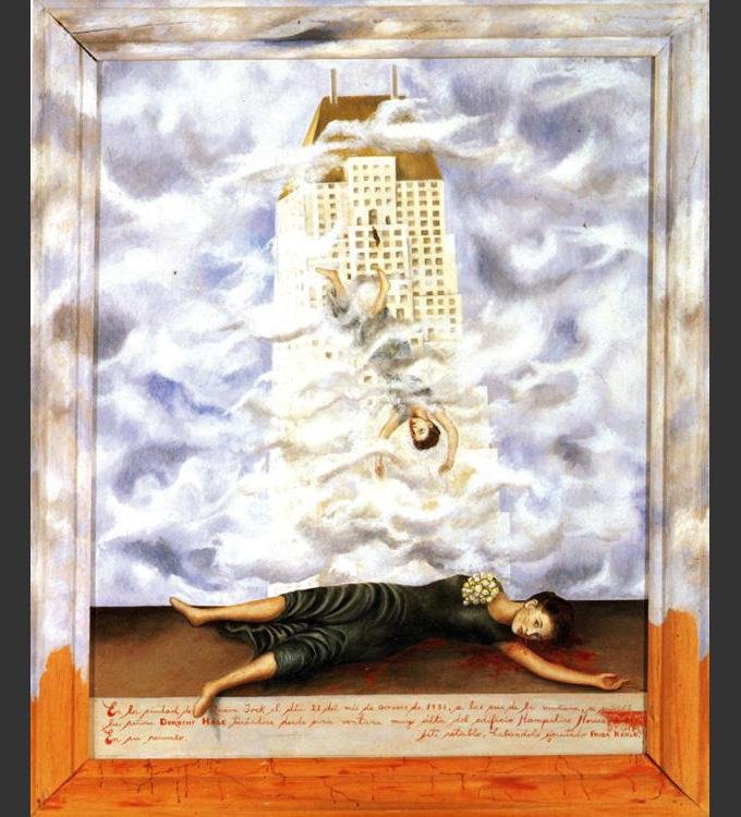 Frida Kahlo The Suicide of Dorothy Hale